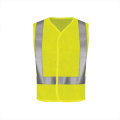 High visibility reflective security custom safety adjustable vest